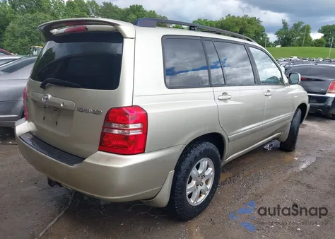 2003 Toyota Highlander Limited V6 from USA, damaged, VIN JTEGF21A830111296